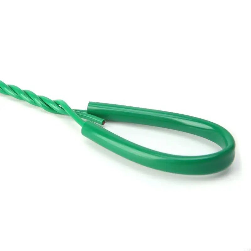 K3KD Aquarium Fish Net mines Skimmer nhỏ màu xanh lá cây bắt giữ tay cầm thoải mái