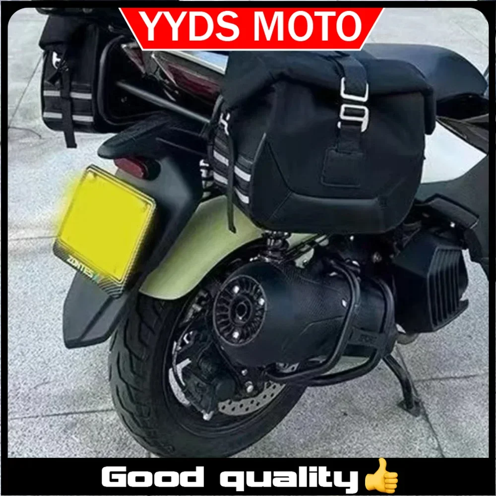 

【Good quality】For Zontes D350 350D 350-D 350 D Side Bag Canvas Side Bag Waterproof and Durable with Stand
