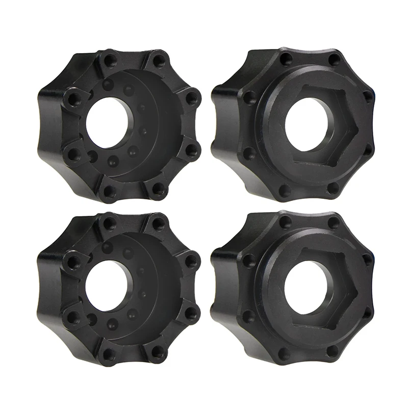 Adattatore esagonale per ruota metallica per pneumatici da 4 pezzi da 3,8 pollici da 8x32 a 17 mm PRO 635300   per parti di aggiornamento dei pneumatici delle ruote serie PL Proline da 1/8 da 3,8 pollici