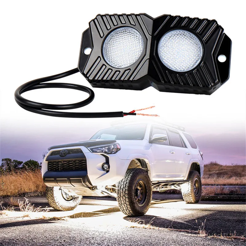 

New 18W 12V Car Bottom LED Atmosphere Lights For Off-road Vehicle ATV SUV Truck Tractor Boat Motorcycles Decorative Light 1Pc