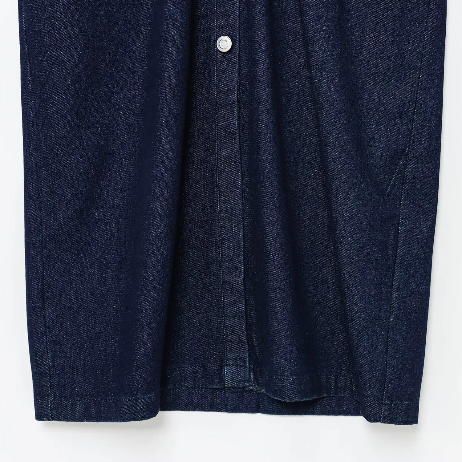 ZBZA Frühling Neue Faionable Design frauen Denim Midi Dr Ele Taille-Cinched H-Sle Polyester Faser Sommer Dr