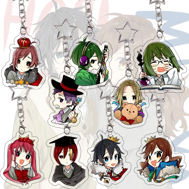 

Horimiya Acrylic Keychain Kyoko Hori Nao Iura Akane Yanagi Pendant Charms Anime Pendant Charms Keyring Bag Student Birthday Gift