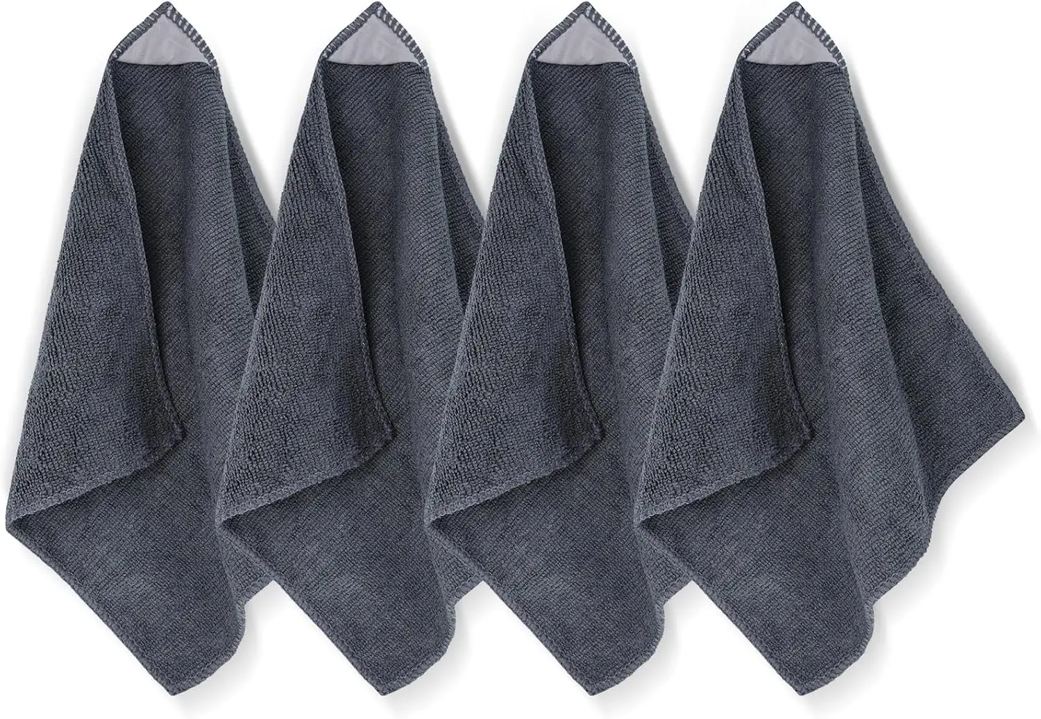 

4 Pack Magnetic Microfiber Cleaning Cloth for Whiteboards, Dry Erase Erasers with Strong Magnet for Home, Office, School