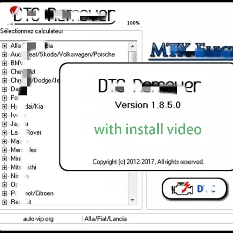 ECU 조정 소프트웨어 2024, 윈도우 7 용 키젠 완전 무제한 소프트웨어 포함, MTX DTC 리무버 1.8.5.0 다운로드