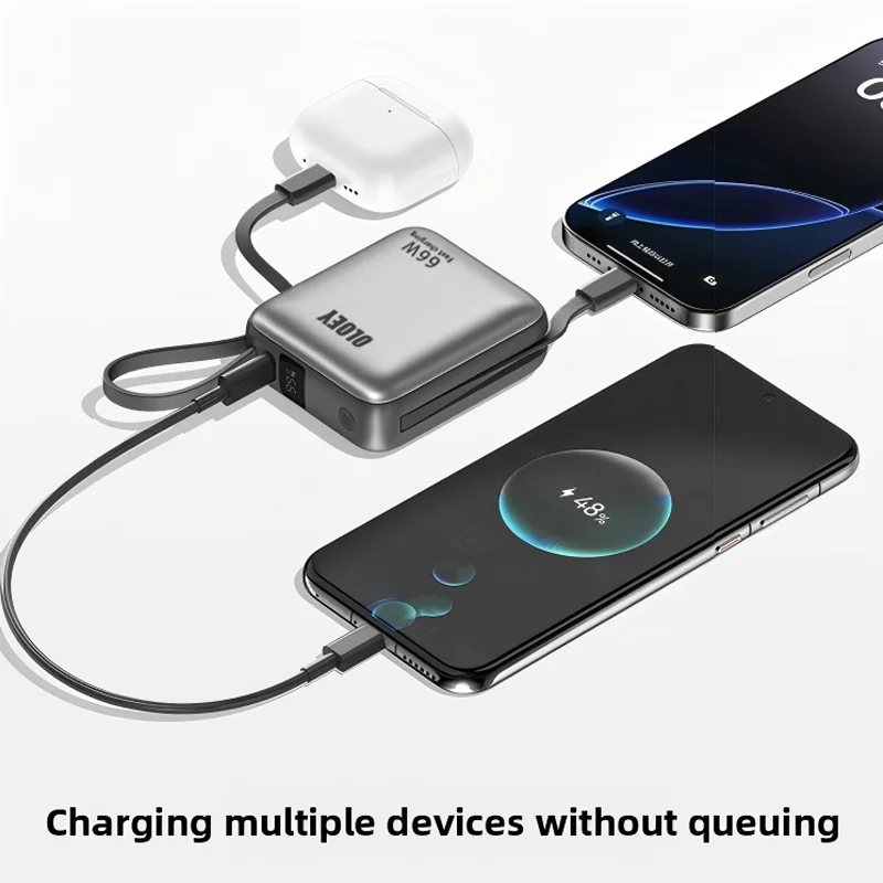 66W 100000mAh Power Bank Fast Charging PD 22W Portable Mini PowerBank for iPhone 17 16 15 Xiaomi External Battery Charger - view 4