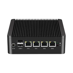 Mini PC X86 Router Celeron J4125 N4000 4x2.5G Ethernet 4G SIM Slot supporto virtualizzazione OpenWrt Pfsense Windows Linux