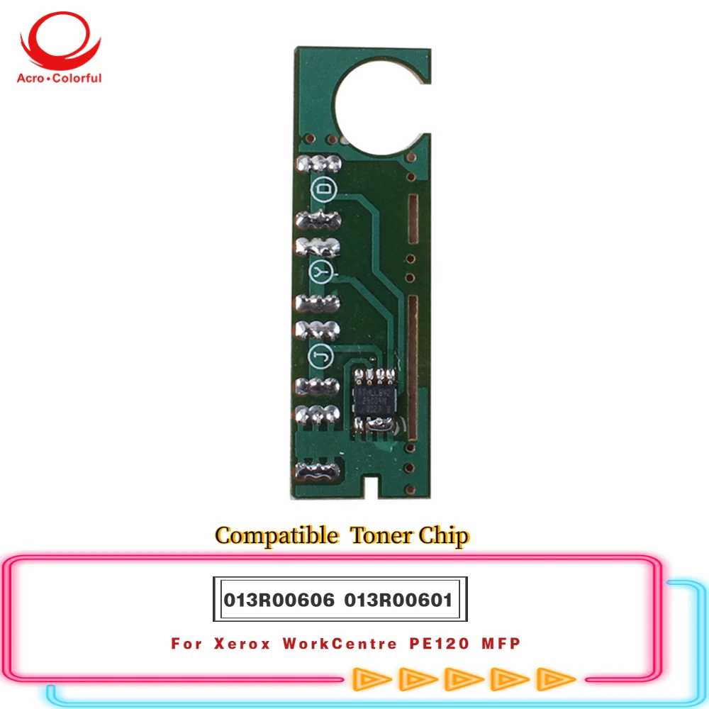 5K Compatible 013R00606 013R00601 Toner Chip Apply to Xerox WorkCentre PE120 MFP Laser Printer