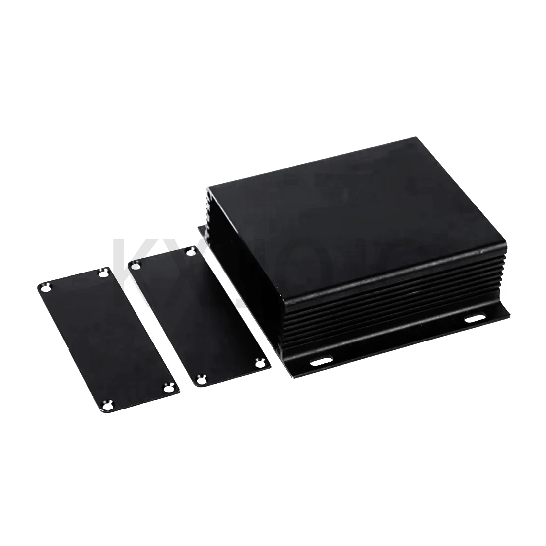 Aluminum Enclosure 104*28*95/100/110/120/150mm Integrated Waterproof Case Instrument Electronic Protective Box Silver/Black