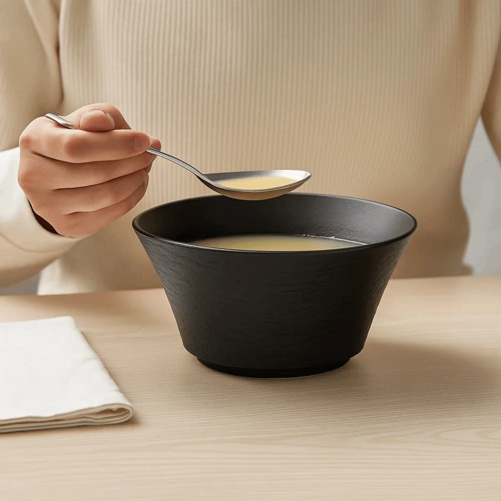 

Tableware Plastic Stone Patterned Bowl Japanese-style Microwave Safe Pasta Bowl Solid Color Thick Salad Bowls Kitchen
