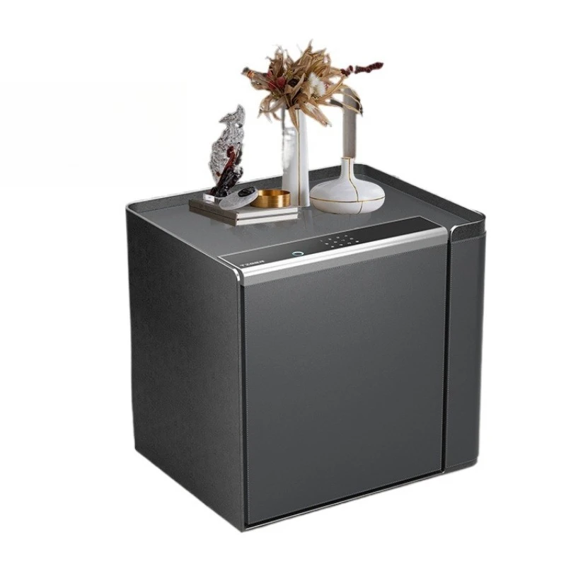 

Цельнометаллический прикроватный сейф для дома, 55 см, пароль от отпечатков пальцев, встроенный невидимый противоугонный офис