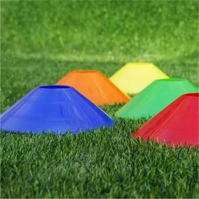 5PCSFootball Training Equipment Marker Plate Obstacle Marker Plate Basketball Roadblock Training Marker Equipment Kids Soccer