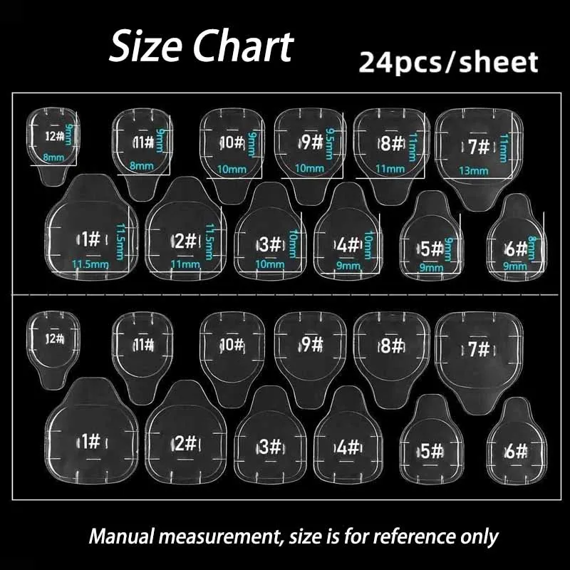 10/20/50/100/200 枚両面接着剤ネイルステッカー粘着タブ防水通気性偽ネイル接着剤ステッカーゼリー