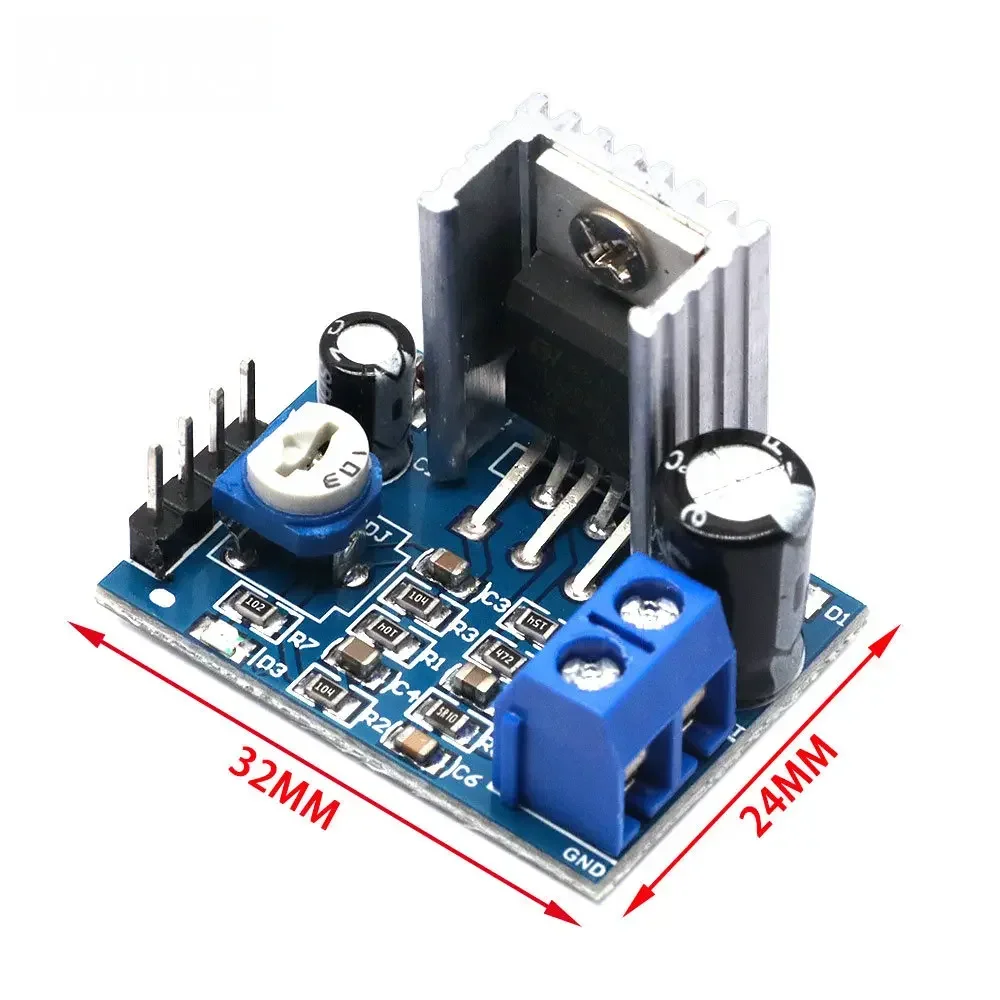 18W 6-12V TDA2030A Module Power Supply Amplifier Board Module TDA2030 Mono Amplifier Board Audio Power AMP Audio
