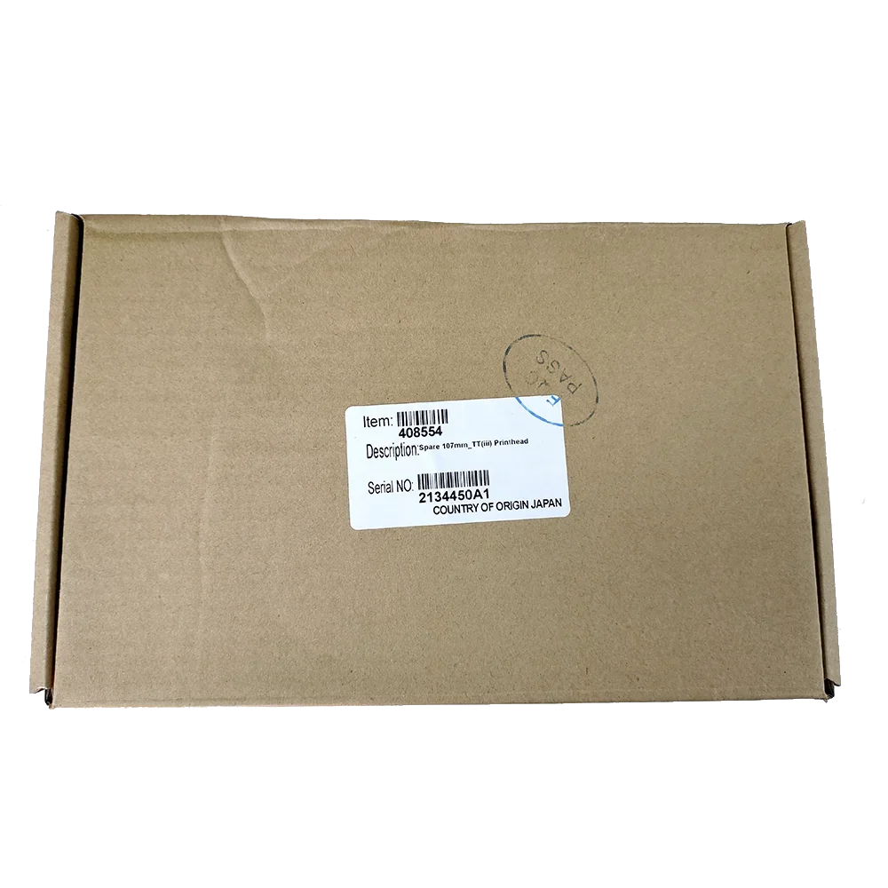 

Оригинальная термопечатающая головка VJ 107 мм 408554 в сборе, печатающая головка VJ 6530, принтер TTO, поставка высококачественного принтера