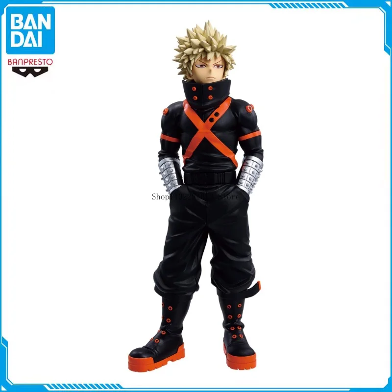 Bandai Original My Hero Academia 7TH SEASON KATSUKI BAKUGO Anime Action Figure Desktop Ornaments Model Gift