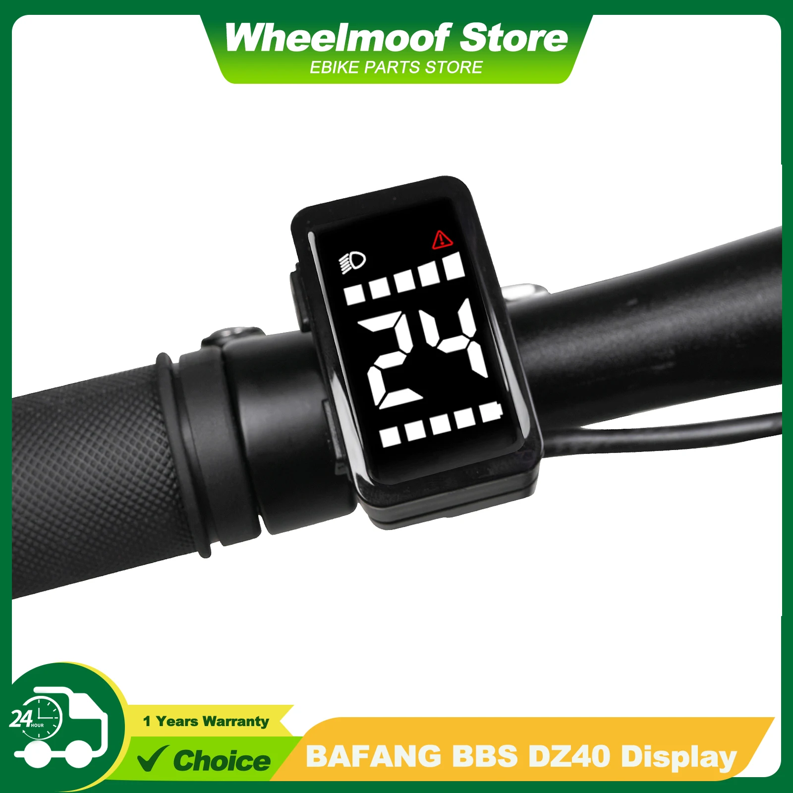 BAFANG DZ40 Display for Ebike - Small Size Display for 8Fun BBS02 BBSHD BBS01 Electric Mid Drive Kit