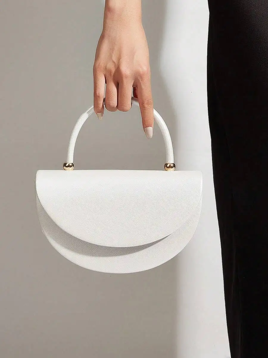 

Elegant Semicircular Womens Handbag For Party Wedding Dinner