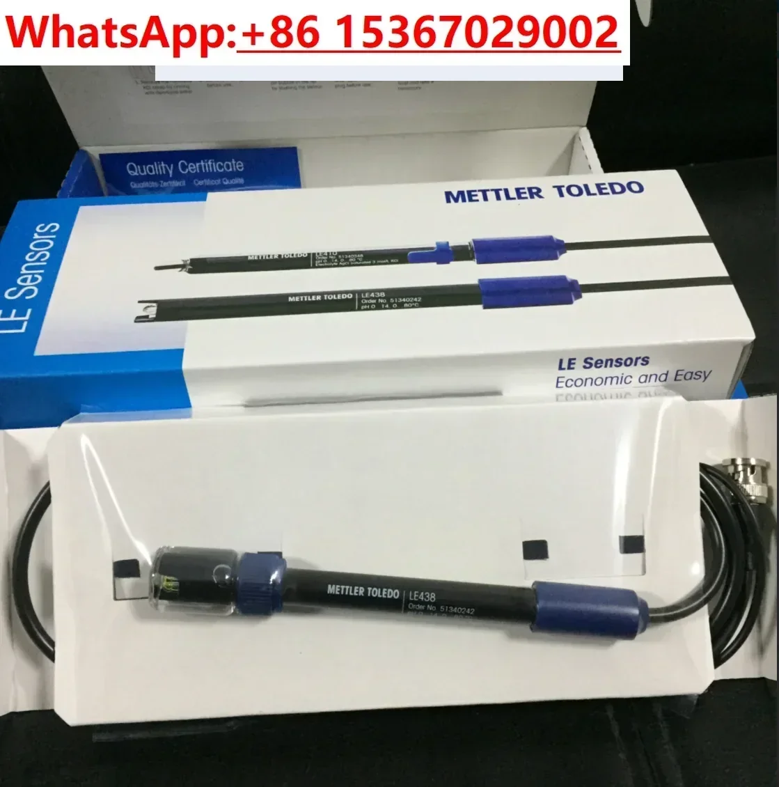 PH electrode LE438 (three electrode) for pH meter FE20K