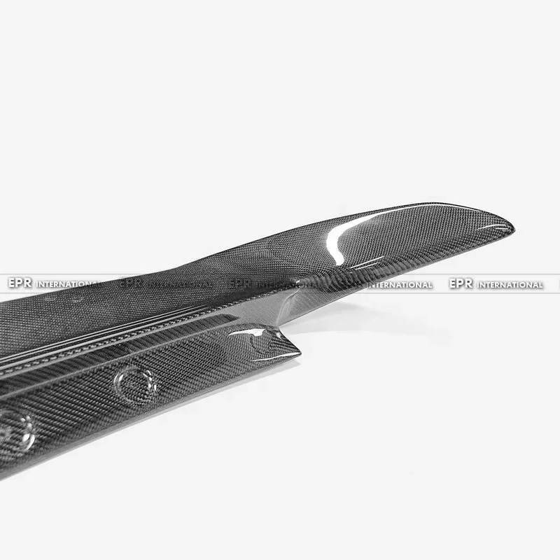 For Honda CRZ CR-Z ZF1 ZF2 TF Style ASB Rear Trunk Spoiler Wing Lip Diffuers Trim Real Carbon Fiber