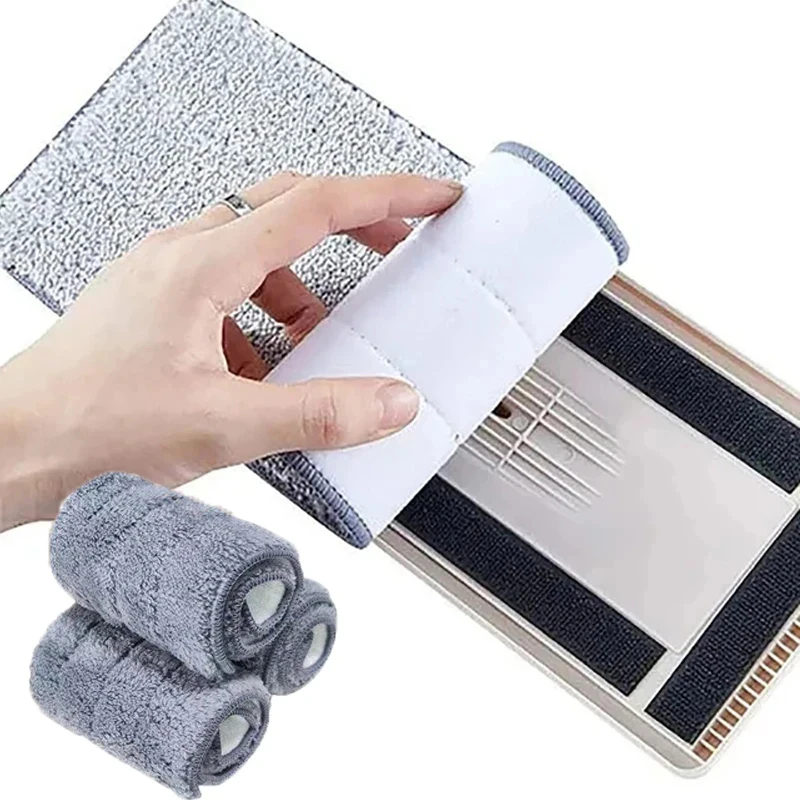 3-20PCS Microfiber Mop Cloth Practical Replacement Mop Cloth Household Mop Head Cleaning Pad Washable Dust Home Cleaning Tools