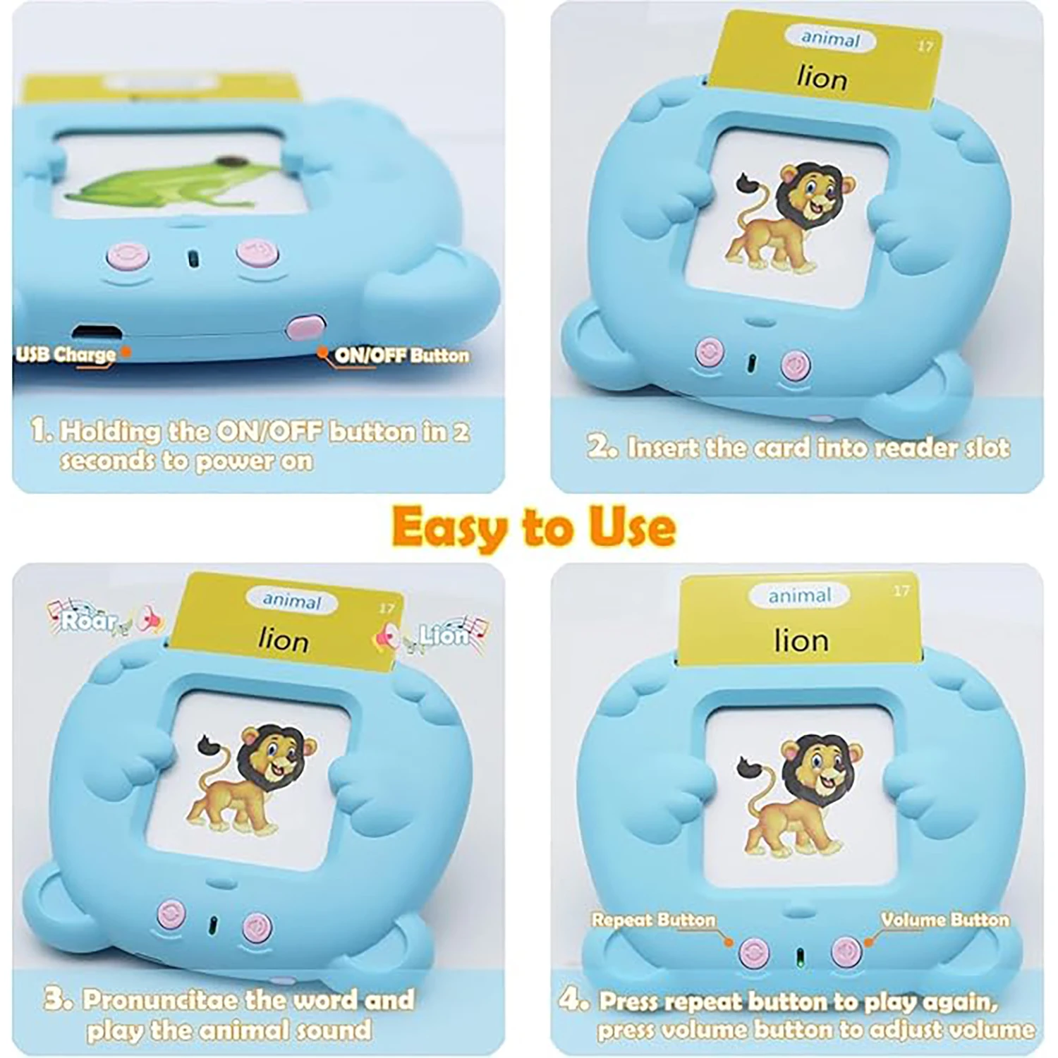 Machine à cartes d'éducation précoce, jouet pour enfants, Puzzle, illumination, carte Audio, Machine d'apprentissage, Machine d'éducation précoce