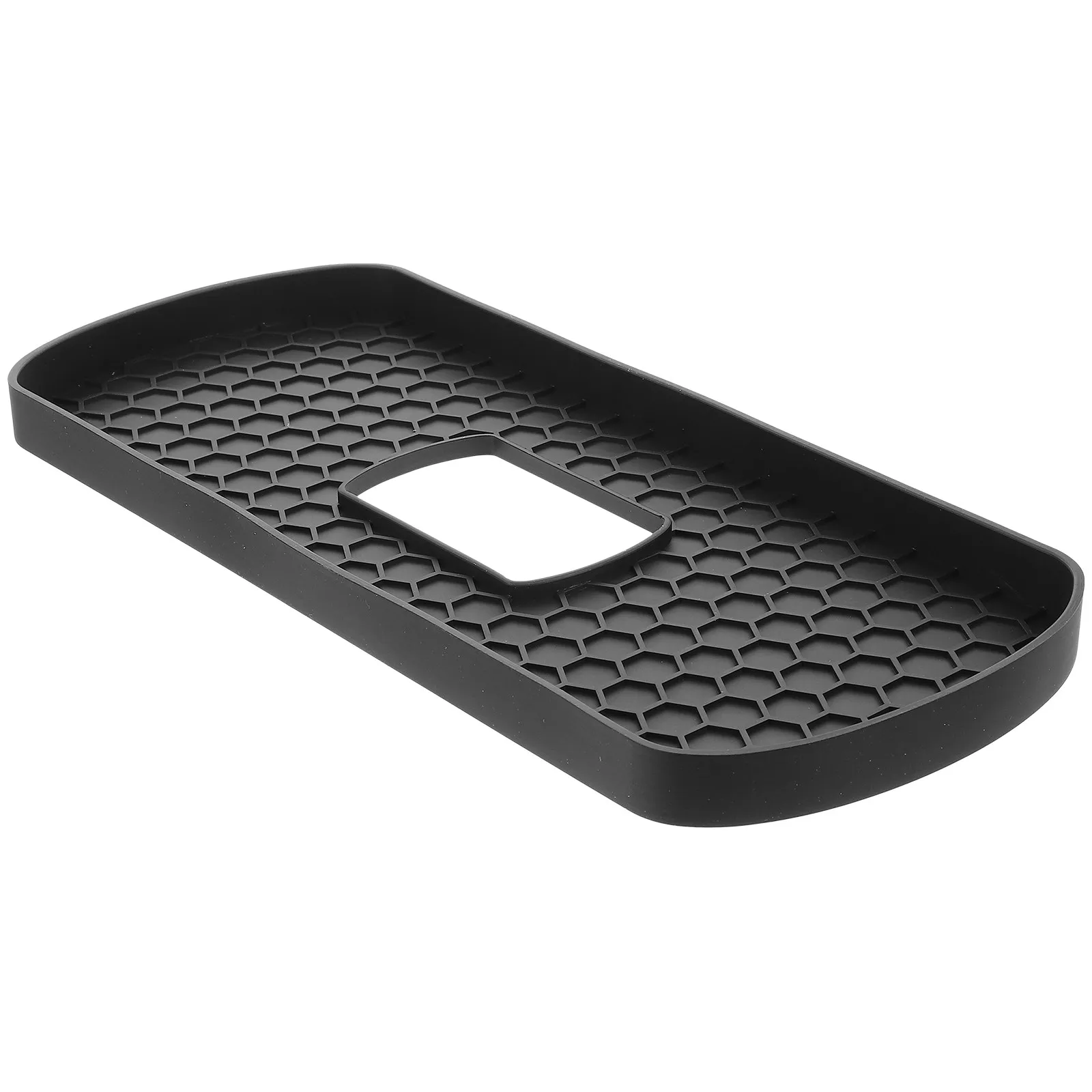

Bathroom Silicone Tray Toilet Tank Organizer Sink Soap Tray Desktop Storage Plate Drying Mat Kitchen Counter Use
