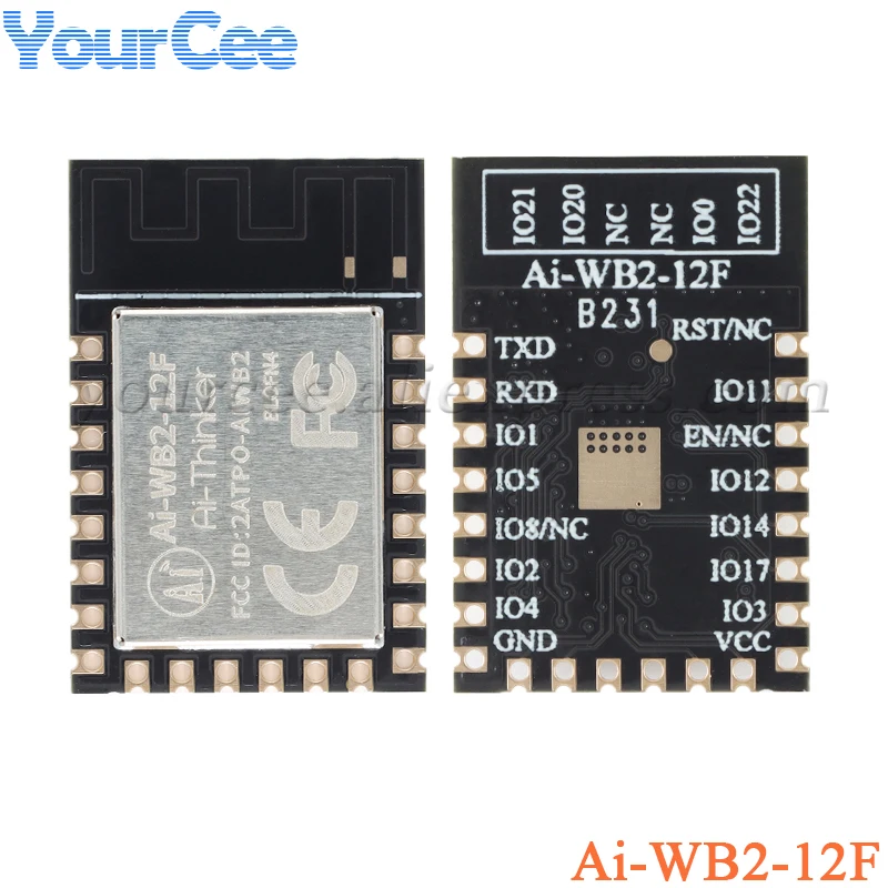 Ai-WB2-12F Ai-WB2-32S Ai-WB2-13 NodeMCU WiFi Wireless Module BLE 5.0 Development Board Type-C ESP8266 ESP-12F ESP32-S