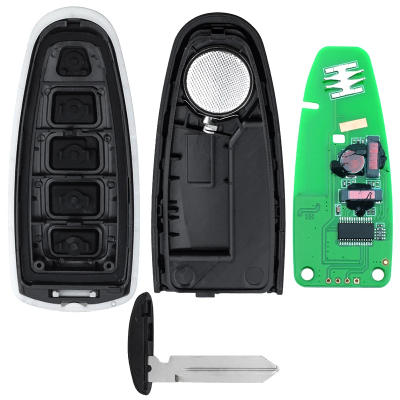 KEYECU 315 MHz 433 MHz ID46 4D63 Chip M3N5WY8609 Smart Remote Key Fob für Ford Edge Escape Explorer Taurus Flex Focus Lincoln MKX