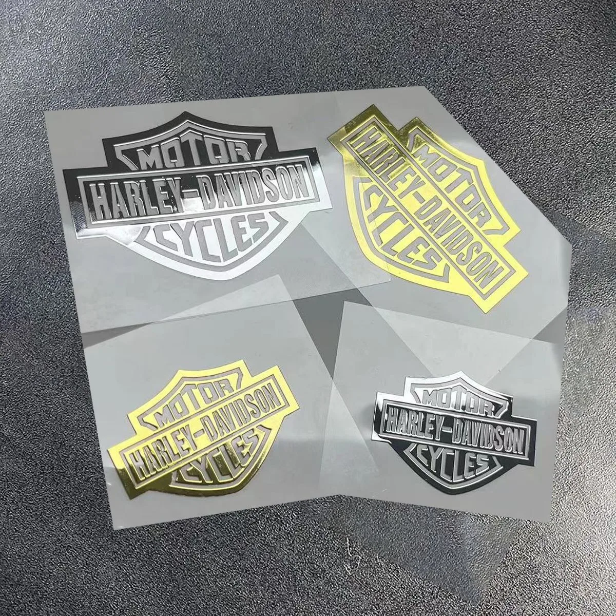 For Harley Davidson Softail Sportster VRSC Touring X48 Motorcycle Helmet Personalized Sticker Retro Skull Body Decoration Decal view 2