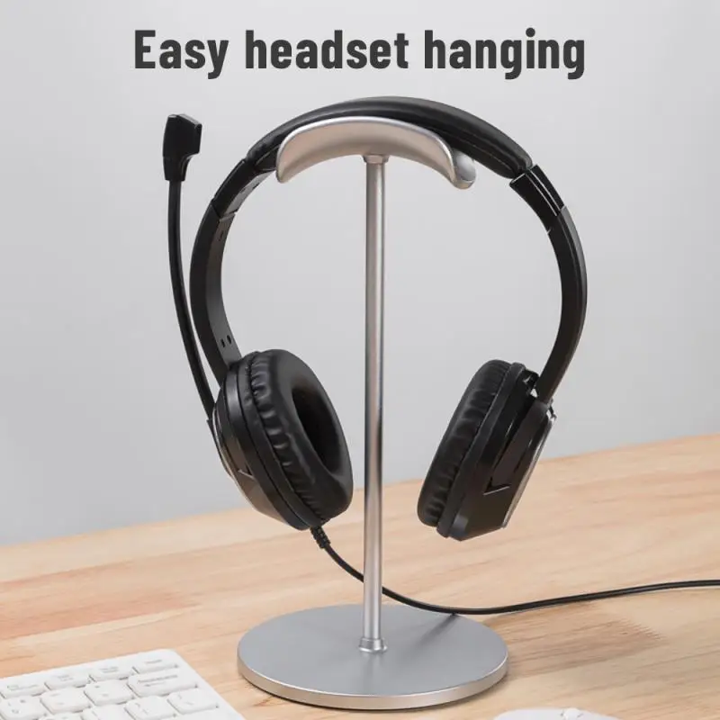 Mount Hanger Detachable Headphone Stand Earphone Stand Table Headset Holde Alloy Aluminium Stand Desk Holder Stand