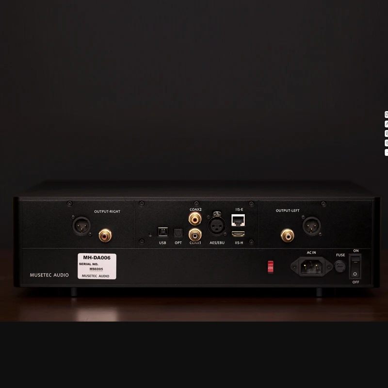 جديد LKS Musetec MH-DA006 Dual ES9039pro HIFI الموسيقى الرقمية الصوت الرائد Amanero Femtosecond ساعة DSD512 فك DAC