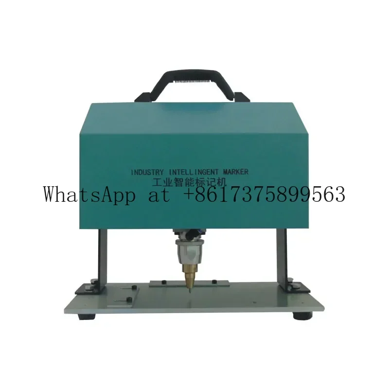 Upgrade Small Nameplate Aluminum Stainless Steel Automatic   Metal Engraving Coding Machine