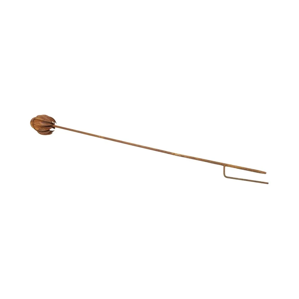 Geometric Lawn Decor Rusty Echinacea Stake For Elegant Garden Decoration Rustic Echinacea Garden Stake Rustic Floral Shape