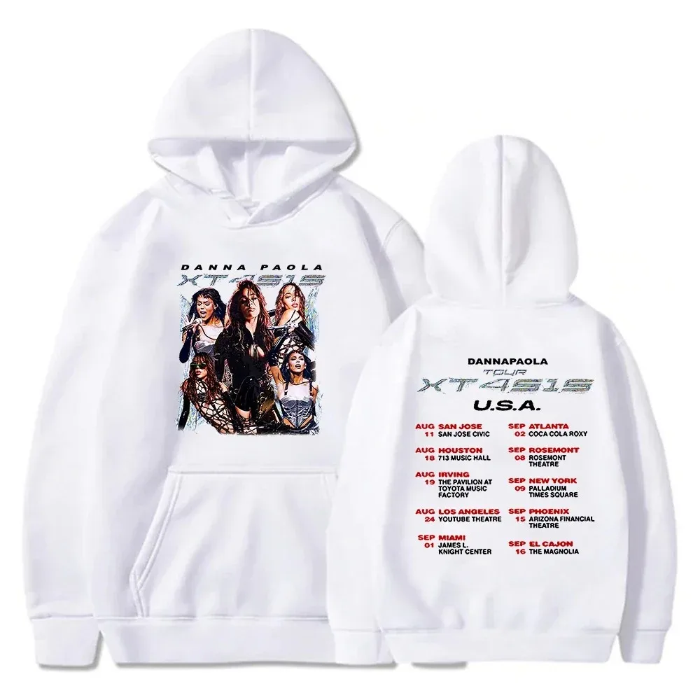 Danna Paola-Hoodie Extra Large for Men and Women, Hip Hop Pullover, Hooded Jacket, Jackets, Streetwear Y2K, Tour 2023, XT4S1S