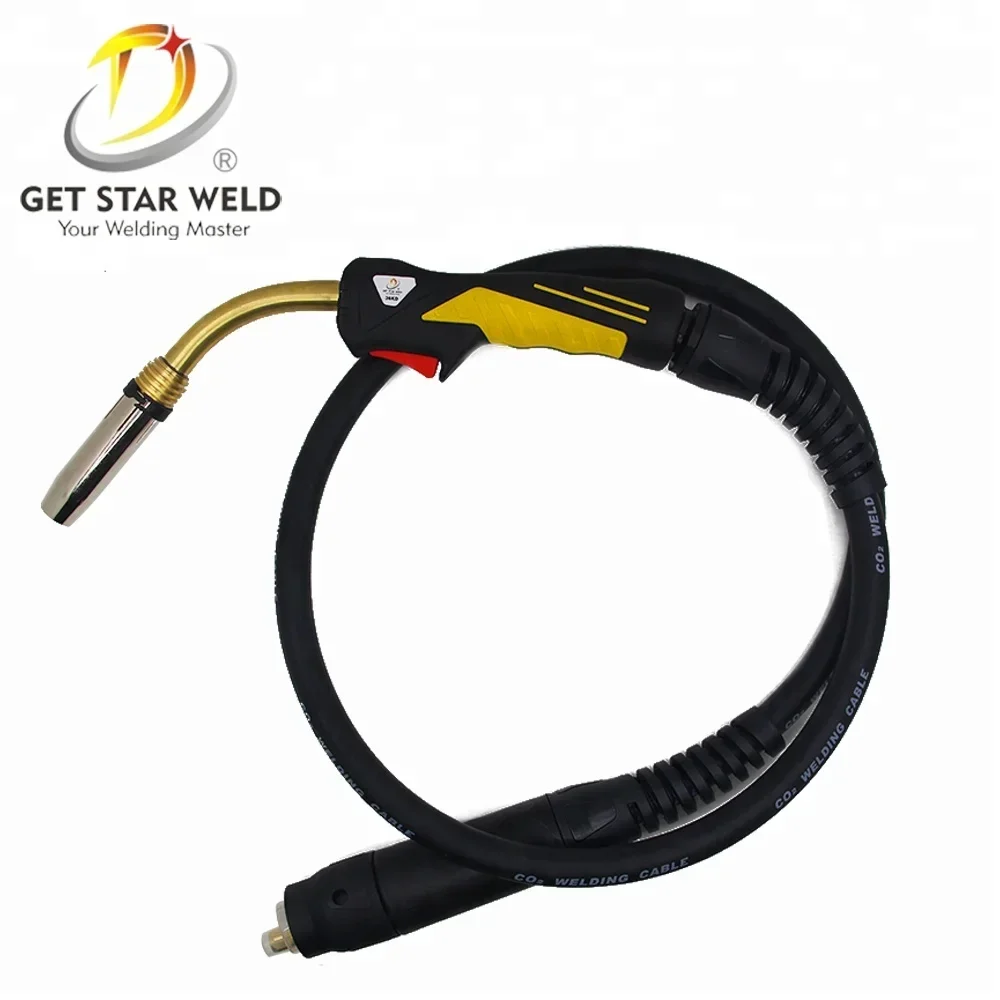 Get Star Weld gas shielded co2 euro adaptor air cooled 36kd welding torch supply