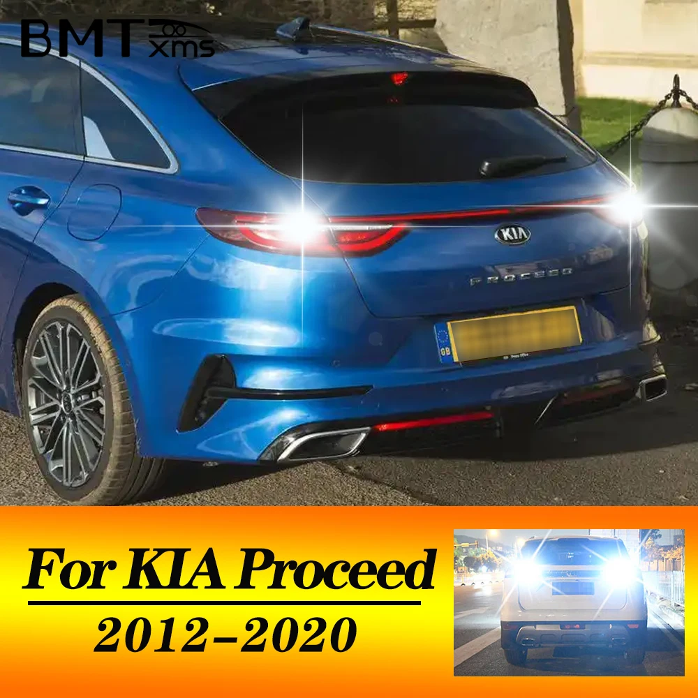 BMTxms 2 قطعة T15 W16W 921 LED Canbus عكس الضوء لكيا برو CEE'D JD معالج CD كومبي فان 2012-2020 2013 2014 2015 2018 2019 #1