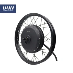 Powerful 100kmh 72v QS273 4000W 40H V3 Spoke Hub Motor With 18'' 19'' 21'' Rim