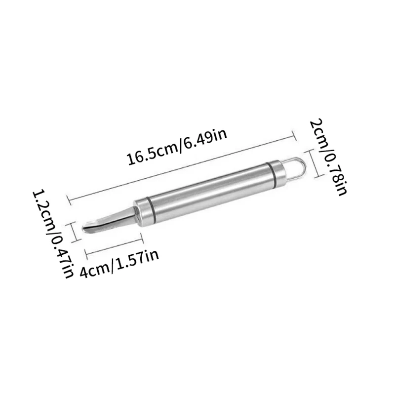 Removedor de semillas de Longan, removedor de semillas de pera, removedor de semillas de Litchi, utensilios de cocina para el hogar y restaurante (acero inoxidable), 1 ud.