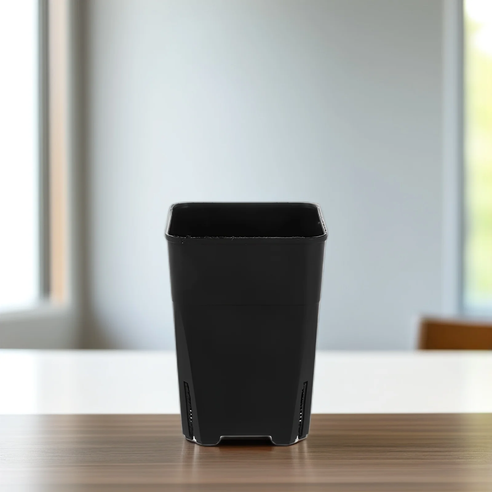 

20Pcs Plastic Nursery Flower Pots Square Balcony Garden Planting Pots for Succulents Flowers and Seedlings