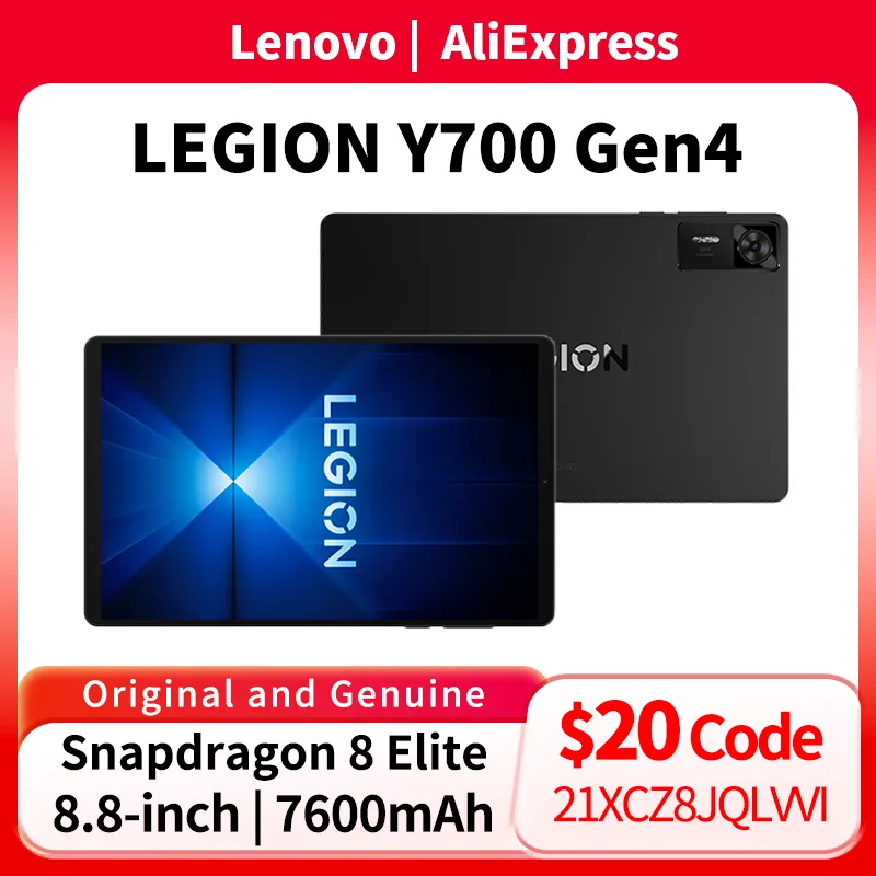 Lenovo Legion Y700 4th Gaming Tablet Snapdragon 8 Elite Copper
