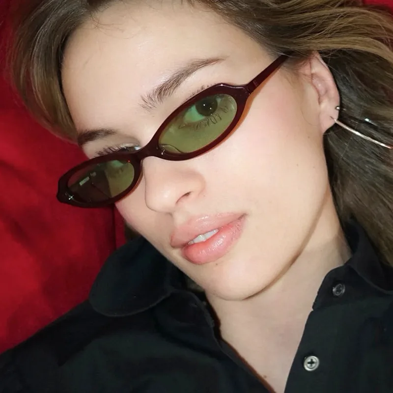 

New Popular Trendy Retro Sunglasses Small Frame Men Women Fashion Personalized Glasses UV400 Outdoor Travel Sun Shade Eyewears