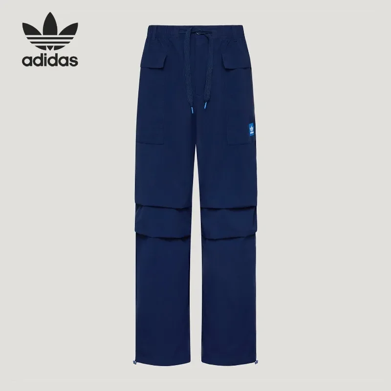 Adidas Four Seasons Unisex Clover Fashion Breathable Trousers, Straight Sports Pants for men women Daily Workout & Outfit LF6427