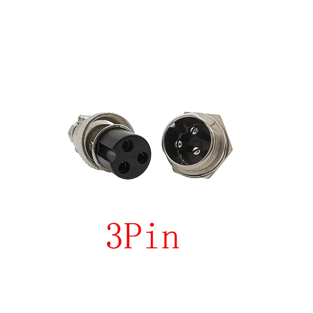 1Pair GX20 Connector 2 3 4 5 6 7 8 9 Pin Male Female Cable Aviator Aviation Plug Socket Circular Connectors Adapter GX 20