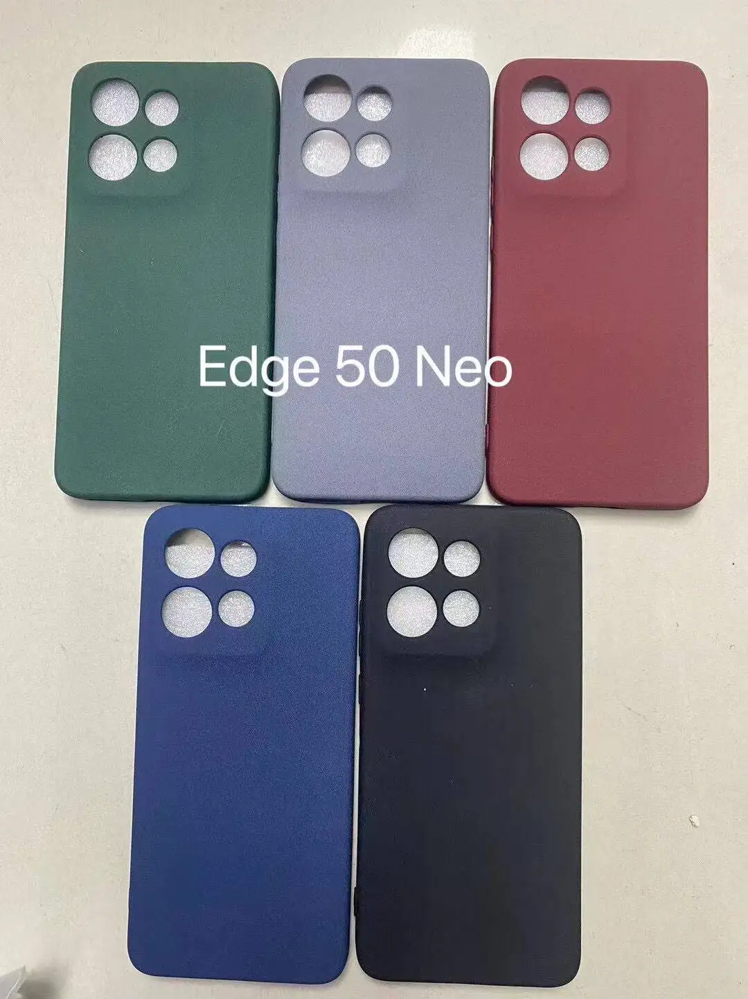 For Moto Edge 50 Neo Ultra Thin Matte Sandstone Soft Case for Motorola Moto Edge50 NEO Camera Protection Silicone Tpu Bumper