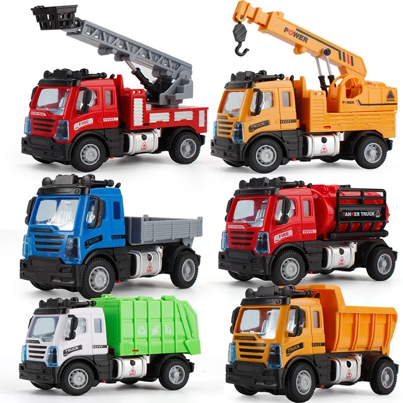 Simulatie Afstandsbediening Engineering Voertuig Graafmachines Brandweerwagens Rc Carstoys Boy 'S Verjaardagscadeau Kinderdagcadeau