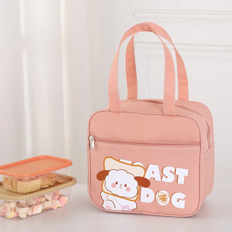 

Термосумка для обедов - Милая детская сумка с мультяшным принтом - Вместительная водонепроницаемая сумка для обедов - Дорожная сумка