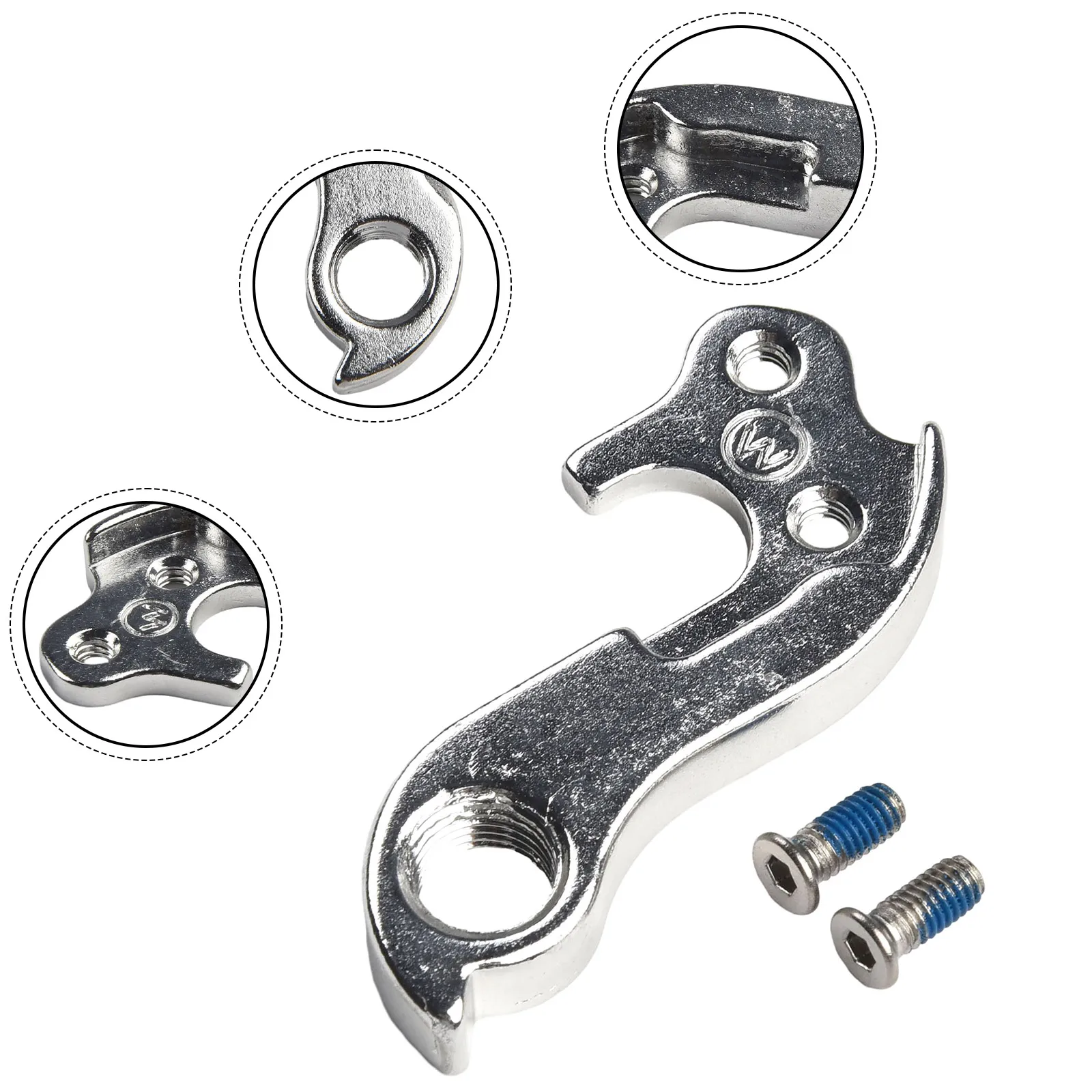 1 قطعة دراجة سبائك الألومنيوم الذيل هوك والعتاد الخلفي الميكانيكية Derailleur شماعات لمحوري SL الصليب ل مكعب لينسكي الدراجات اكسسوارات