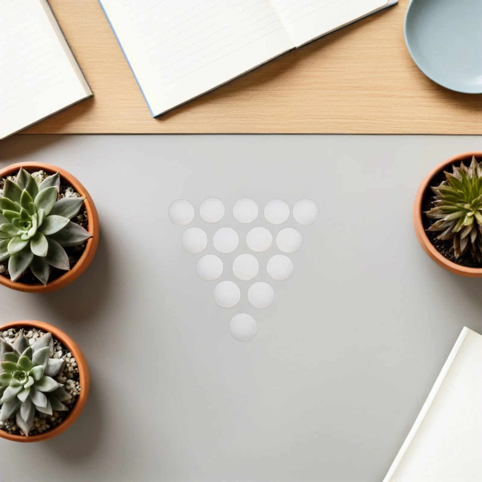 50 قطعة إسفنجة طلاء الأصابع حبر صغير قضيب ذاتية اللصق القبة رغوة مزج منصات لمشاريع سكرابوكينغ ختم الحرفية #2