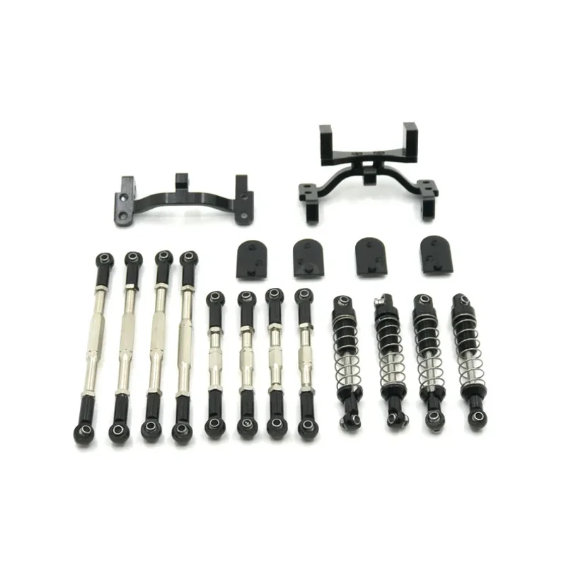 

WPL 1/16 C34 C44 Remote Control Car Metal Upgrade and Modification Accessories Pull Rod Shock Absorber Pull Rod Seat