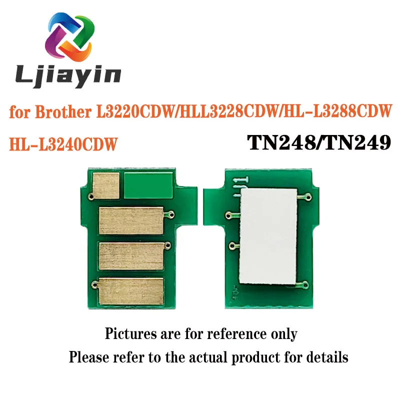 TN248 EUR Toner Chip for Brother L3220CDW/HLL3228CDW/HL-L3288CDW/HL-L3240CDW /HL-L3280CDW/HL-L3295CDW/MFCL3780CDW/MFC-L3720CDW